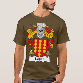 Lopez Coat of Arms Family Crest T-shirt