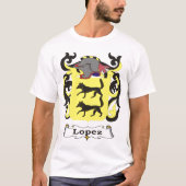 Lopez Familiecolade van Arms T-shirt (Voorkant)