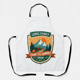 Lopez Family Camp-To-Summit Crew Vintage Wandelaar Schort