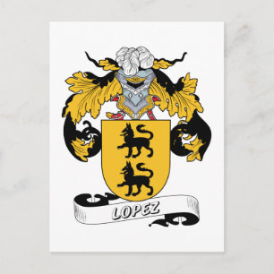 Lopez Family Crest Briefkaart