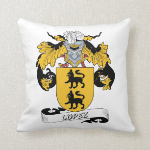 Lopez Family Crest Kussen