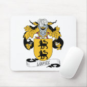 Lopez Family Crest Muismat (Met muis)