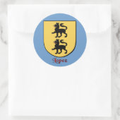 Lopez Family Shield Stickers (Tas)