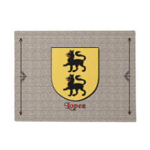 Lopez Historisch Schild op Cobblestone