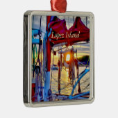 Lopez Island - kerstversiering Metalen Ornament (Rechts)