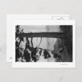 Lopez Island, WA - Geviste boten in Bay Briefkaart (Voorkant / Achterkant)