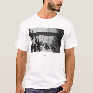 Lopez Island, WA - Geviste boten in Bay T-shirt