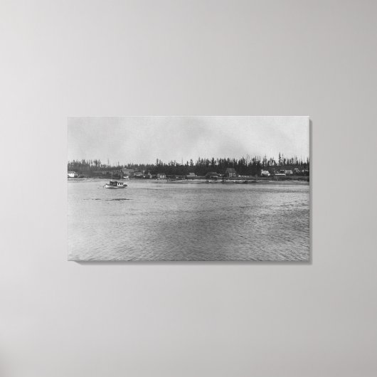 Lopez Island, WA - San Juan Canvas Afdruk (Voorkant)