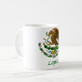Lopez Mexican National Seal Koffiemok (Voorkant links)