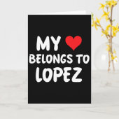 Lopez - Mijn Hart Hoort Bij Lopez - Liefde Kaart (Gele Bloem)