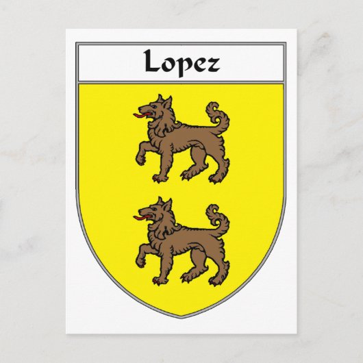 Lopez-wapenstilstand/familiekust Briefkaart (Voorkant)