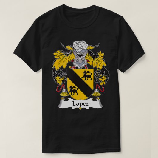Lopez-wapenstilstand - gezinscrest T-Shirt (Design voorkant)