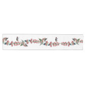 Lophornis Hummingbird Birds Flowers Table Runner Medium Tafelloper (Horizontaal)