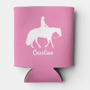 Loping Western Pleasure Horse U-Pick Achtergrond Blikjeskoeler
