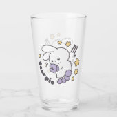 Loppitokki Konijntje Omhelzende Schorpioen Zodiac  Glas (Achterkant)