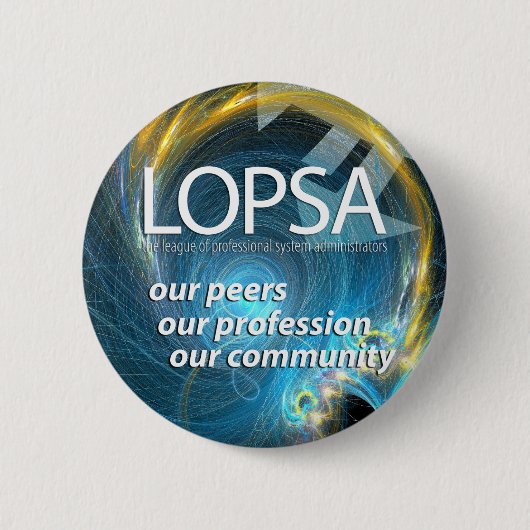 LOPSA-Button Ronde Button 5,7 Cm (Voorkant)