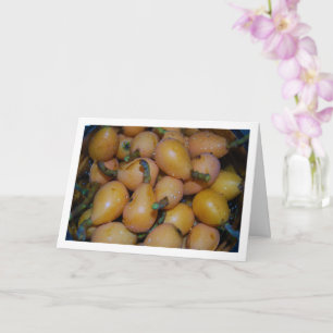 Loquat Fruit Kaart