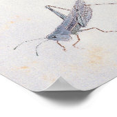 Loquats en een Poster van Grasshout (Hoek)