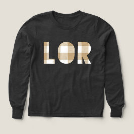 Lor Hmong Achternaam Plaid Family Matching Shirt