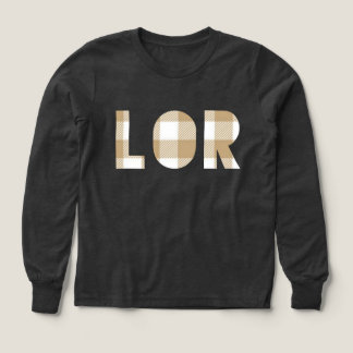 Lor Hmong Achternaam Plaid Family Matching Shirt