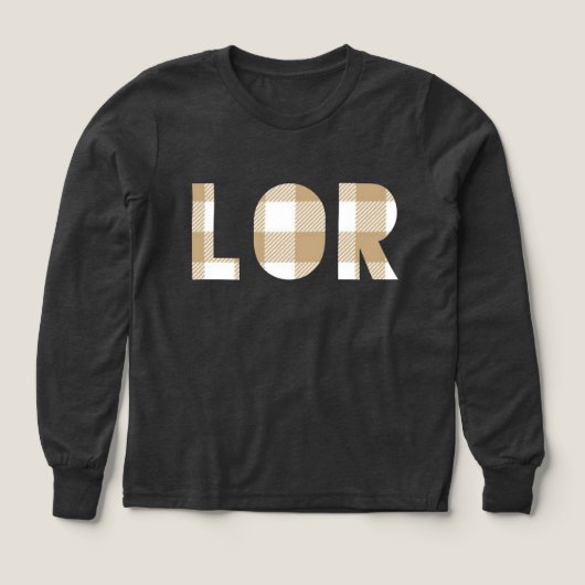 Lor Hmong Achternaam Plaid Family Matching Shirt (Voorkant)