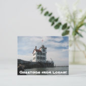 Lorain briefkaart (Staand voorkant)