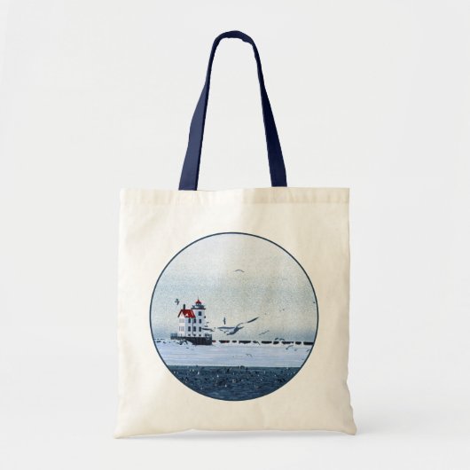 Lorain Lighthouse Tote Bag (Voorkant)
