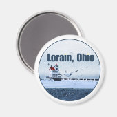 Lorain, Ohio Magneet (Voorkant / Achterkant)