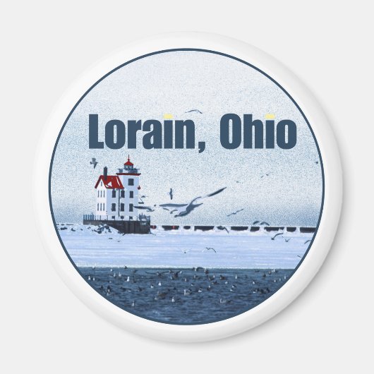 Lorain, Ohio Magneet (Voorkant)