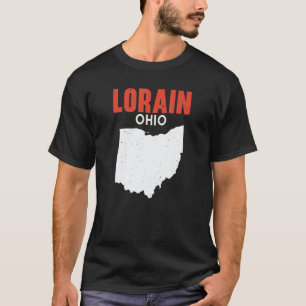 LORAIN Ohio Verenigde Staten Amerika Reizen Ohioan T-shirt