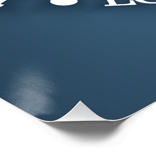 Lorain West Breakwater Light Perfect Poster (Hoek)