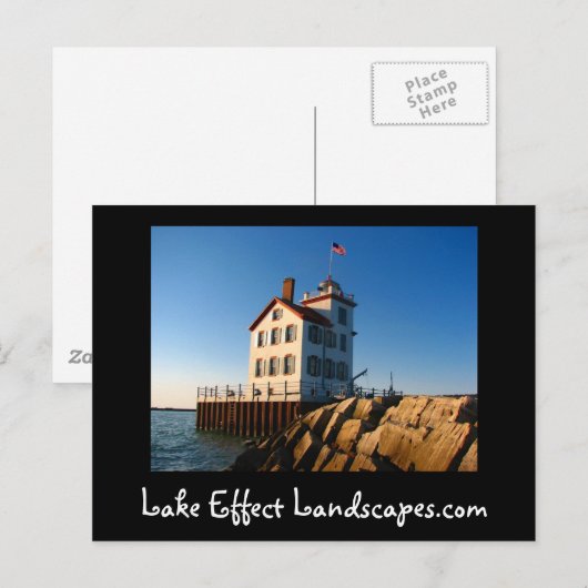 lorainlight, Lake Effect Landscapes.com Briefkaart (Voorkant / Achterkant)