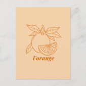 L'orange Feestdagenkaart (Voorkant)