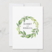 L'orangerie Huwelijksuitnodiging Kaart (Voorkant)