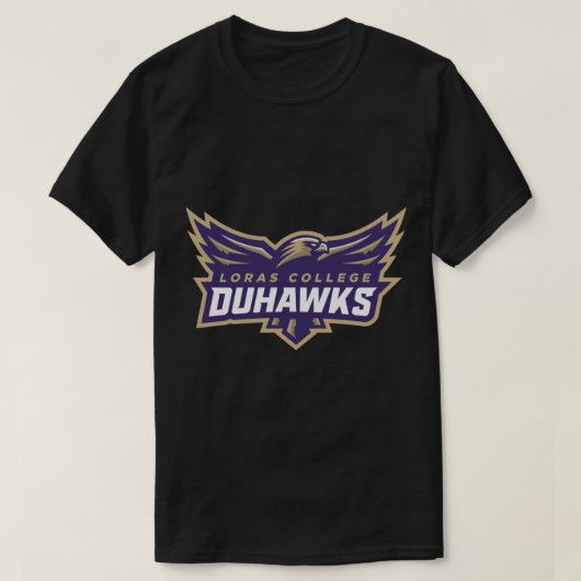 Loras College duhawks Pullover Hoodie (Design voorkant)