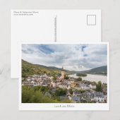 Lorch am Rhein Duitsland Briefkaart (Voorkant / Achterkant)
