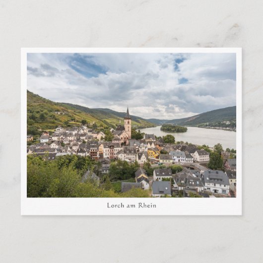 Lorch am Rhein Duitsland Briefkaart (Voorkant)