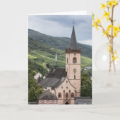 Lorch am Rhein, Duitsland Kaart (Gele Bloem)
