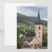 Lorch am Rhein, Duitsland Kaart (Voorkant / Achterkant)