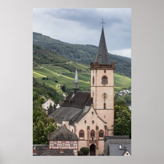 Lorch am Rhein, Duitsland Poster (Voorkant)