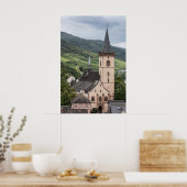 Lorch am Rhein, Duitsland Poster (Keuken)