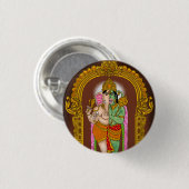 Lord Adhyanta Prabhu Button (Voorkant /achterkant)