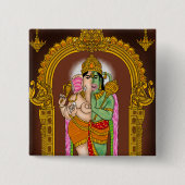 Lord Adhyanta Prabhu Button (Voorkant)
