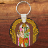 Lord Adhyanta Prabhu Sleutelhanger (Voorkant)