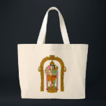 Lord Adhyanta Prabhu Tote Bag<br><div class="desc">Carry divine blessings wherever you go with this Lord Adhyanta Prabhu tote bag featuring sacred Hindu devotional artwork. Symbolizing eternal truth, strength, and spiritual guidance, Adhyanta Prabhu represents timeless divinity. Perfect for daily use, temple visits, shopping, or gifting, this tote bag blends meaningful spiritual design with practical functionality for devotees...</div>