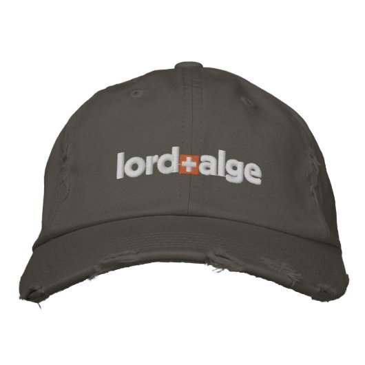 LORD+ALGE Geborduurd Logo Pet (Voorkant)