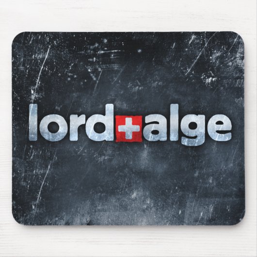 LORD+ALGE Mousepad Muismat (Voorkant)