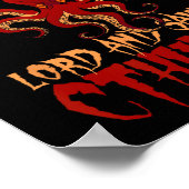 Lord And Savior Cthulhu Octopus Wants To Talk Hall Poster (Hoek)
