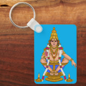 Lord Ayyappan sleutelhanger (Voorkant)