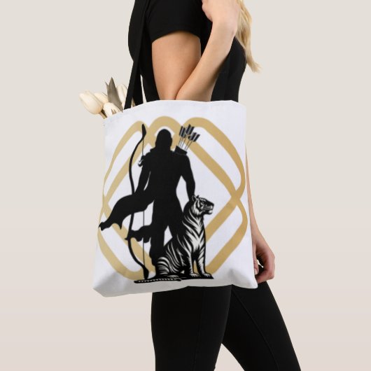 Lord Ayyappan Tote Bag (Dichtbij)